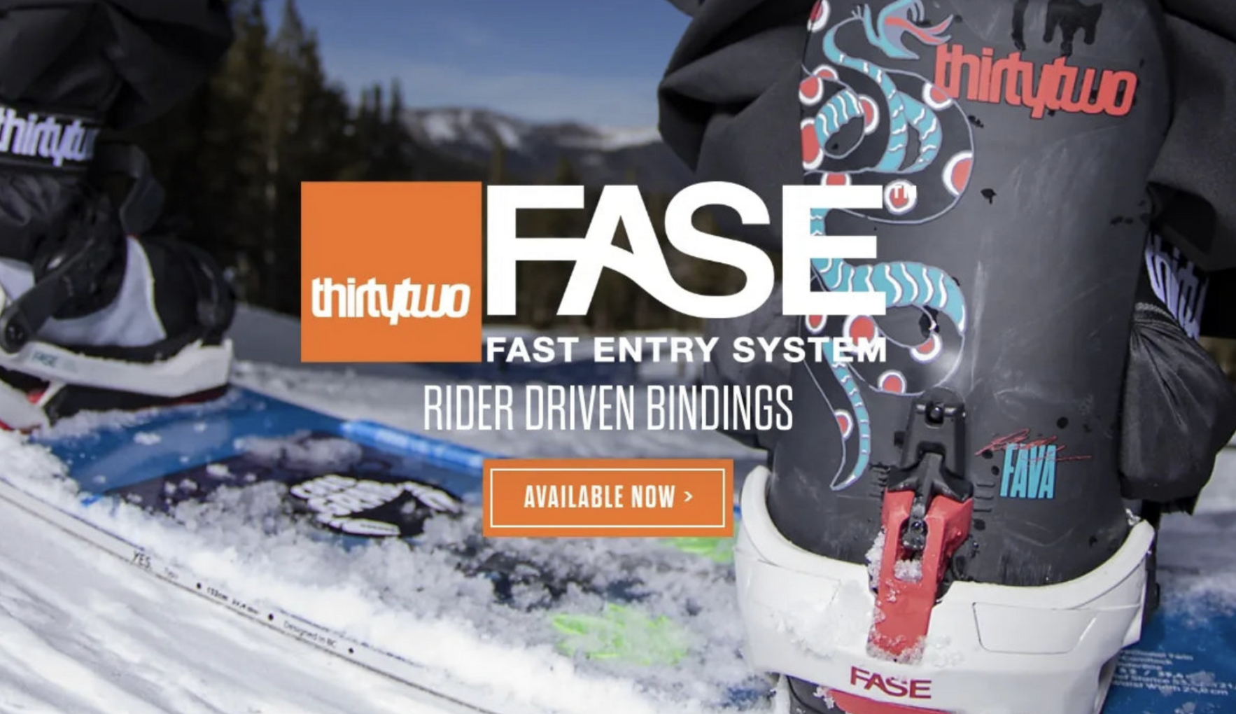 Nowość 2026 – wiązania snowboardowe ThirtyTwo FASE