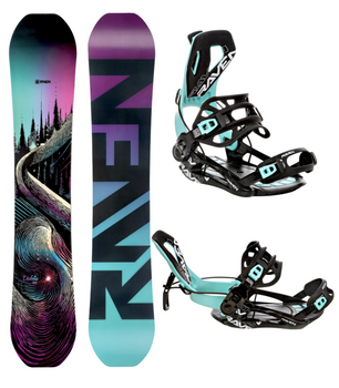 Damski zestaw snowboard Raven dhalia