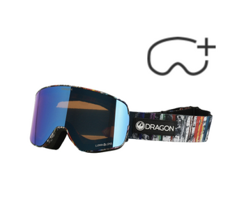 Gogle Snowboardowe -  Dragon NFX2 benchetler23/lumalens blue ion/lumalens violet