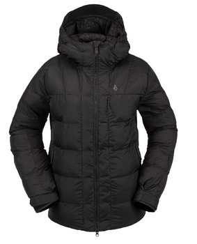 Damska Puchowa Kurtka snowboardowa Volcom Puffleup Black