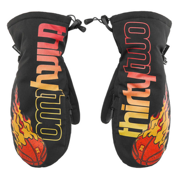 Rękawice Snowboardowe - ZB-1 Corp Mitt Xlt x Zeb Powell orange