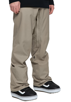 Męskie Spodnie snowboardowe Volcom Freakin Snow Chino Dark Khaki