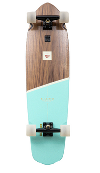Longboard - Globe Blazer XL walnut/aruba blue