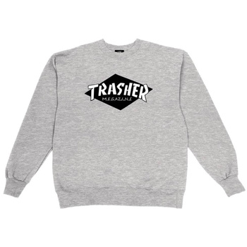 Bluza bez kaputra Thrasher  Crew Grey