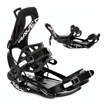 Wiązania Snowboardowe RAVEN FTM450 Multientry Black