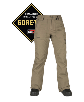 Damskie Spodnie snowboardowe Volcom Knox Ins Gore Tex coffe