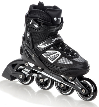 Rolki Regulowane  RAVEN Advance Black