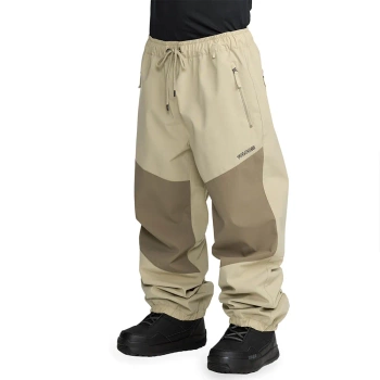 Męskie Spodnie snowboardowe -  Volcom Slashslapper moss green