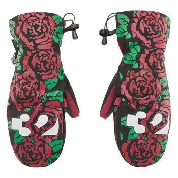 Damskie Rękawice Snowboardowe - ThirtyTwo Corp Mitt Red