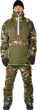 Męska Kurtka snowboardowa ThirtyTwo Light Anorak camo