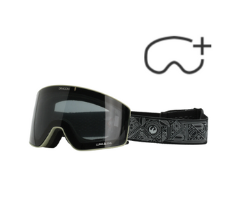 Gogle Snowboardowe - Dragon PXV2 gigiruf23sig/lumalens dark smoke/lumalens light rose