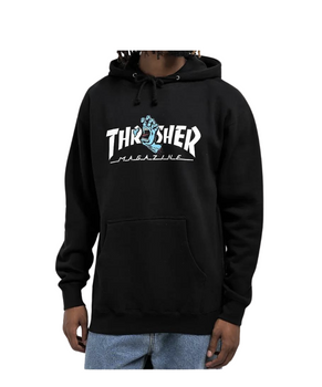 Bluza z kapturem Santa Cruz X Thrasher -  Screaming