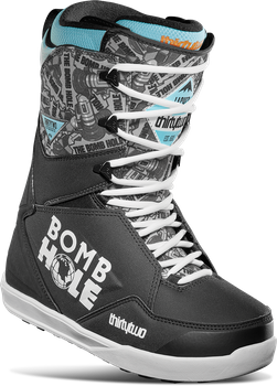 Męskie Buty snowboardowe ThirtyTwo Lashed Bomb Hole Black/white 2024