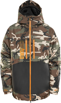 Męska Kurtka snowboardowa ThirtyTwo Lashed Insulated black/camo 2024