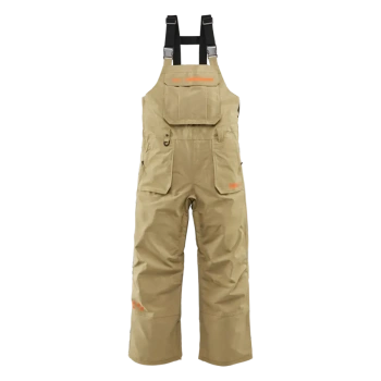 Męskie Spodnie snowboardowe - ThirtyTwo Basement Bib khaki