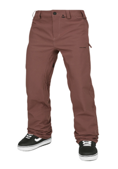 Męskie Spodnie snowboardowe Volcom Freakin Snow Chino Redwood