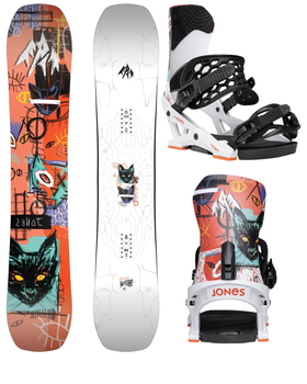 Zestaw snowboardowy Jones - Rally Cat