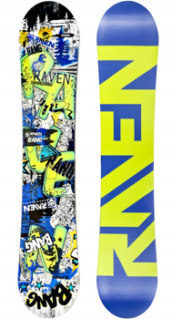 Juniorska Deska Snowboardowa- Raven Bang