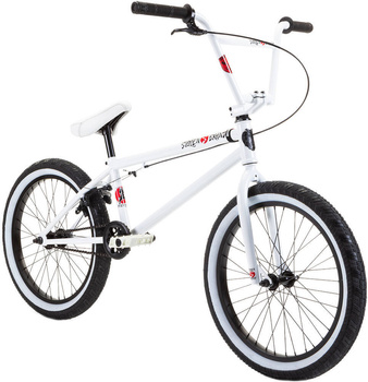 Rower BMX Wyczynowy - Stolen Overlord 20'' white