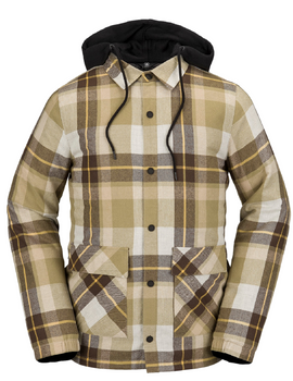 Męska Kurtka snowboardowa Volcom Ins Riding Flannel khakiest 2024