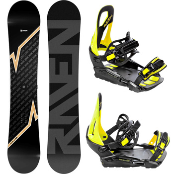 Męski zestaw Snowboard RAVEN PULSE  + Wiązania s230