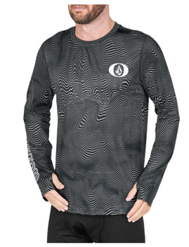 Koszulka Termiczna - Longsleeve Volcom M V Science Crew black print