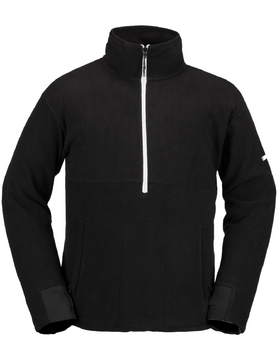 Męska Bluza aktywna Volcom Polar Mock 1/2 Zip black 2024