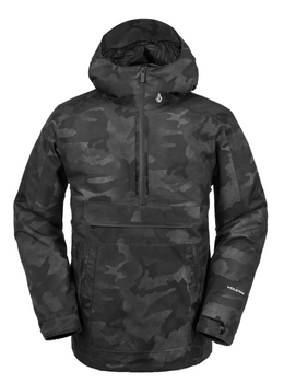 Męska Kurtka snowboardowa Volcom Brighton Pullover black camo 2024