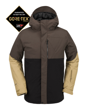 Męska Kurtka snowboardowa Volcom L Gore Tex brown 2024