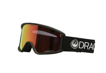 Gogle Snowboardowe - Dragon DXT OTG black/lumalnes red ion