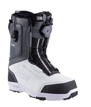 Damskie Buty snowboardowe Northwave Domino Hybrid  white/dark grey