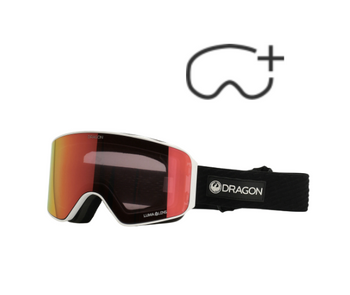 Gogle Snowboardowe - DRAGON NFX MAG OTG icon/lumalens red ion/lumalens light rose