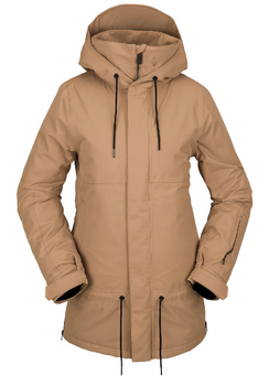 Damska Kurtka snowboardowa Volcom Paxson 2L Tds Inf Parka Caramel