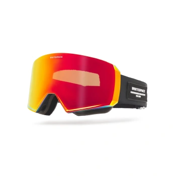 Gogle narciarskie Whitespace MD Icon White/Black/Fire Lens