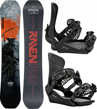 Męski zestaw snowboard Raven PRO Sensei