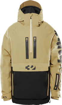 Męska  Kurtka snowboardowa ThirtyTwo Light Anorak black/tan 2024