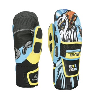 Rękawice - Level Worldcup Jr Cf Mitt JR yellow blue