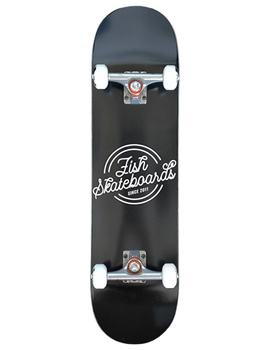 Deskorolka kompletna -  Fish Skateboards  Retro II black