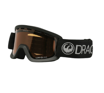 Gogle Snowboardowe -  Dragon LIL D junior charcoal/lumalens amber