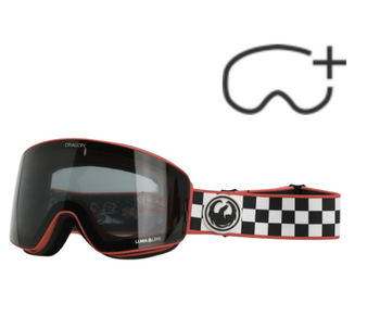 Gogle Snowboardowe - Dragon PXV ranaltersig23/lumalens dark smoke/lumalens light rose