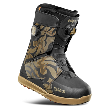 Męskie Buty snowboardowe ThirtyTwo Lashed Double Boa Corduroy (black/print)