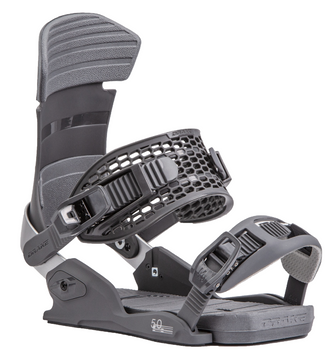 Wiązania snowboardowe Drake Fifty grey/sliver