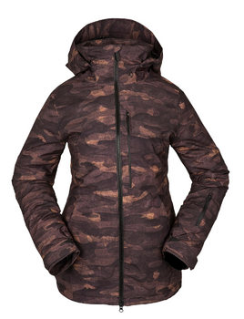 Damska Kurtka snowboardowa Volcom Shelter 3D Gore tex Camo