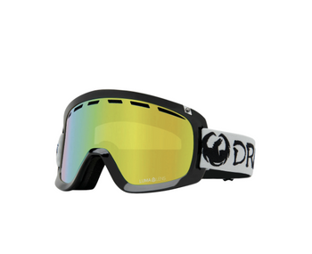 Gogle Snowboardowe -  Gogle Dragon D1 OTG classic grey/lumalens gold ion