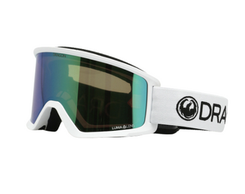 Gogle Snowboardowe - Dragon DX3 OTG white/lumalens green ion