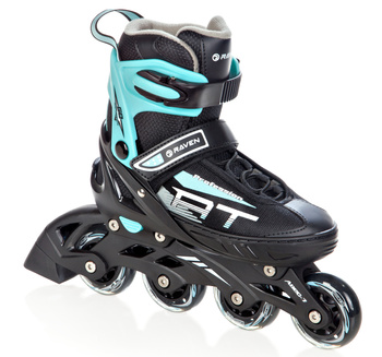 Rolki Regulowane RAVEN Profession Black/Mint
