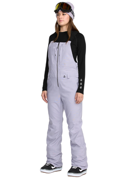 Damskie Spodnie snowboardowe Volcom Swift Bib Overall lavender aura