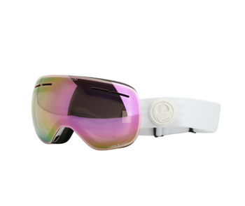 Gogle Snowboardowe -  Dragon X1S whiteout/lumalens pink ion