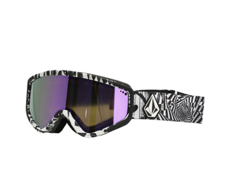 Gogle Snowboardowe - Volcom Attunga op art/purple chrome