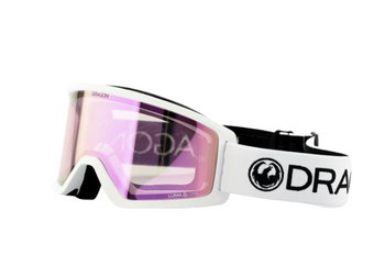 Gogle Snowboardowe - Dragon DX3 OTG white/lumalens pink ion